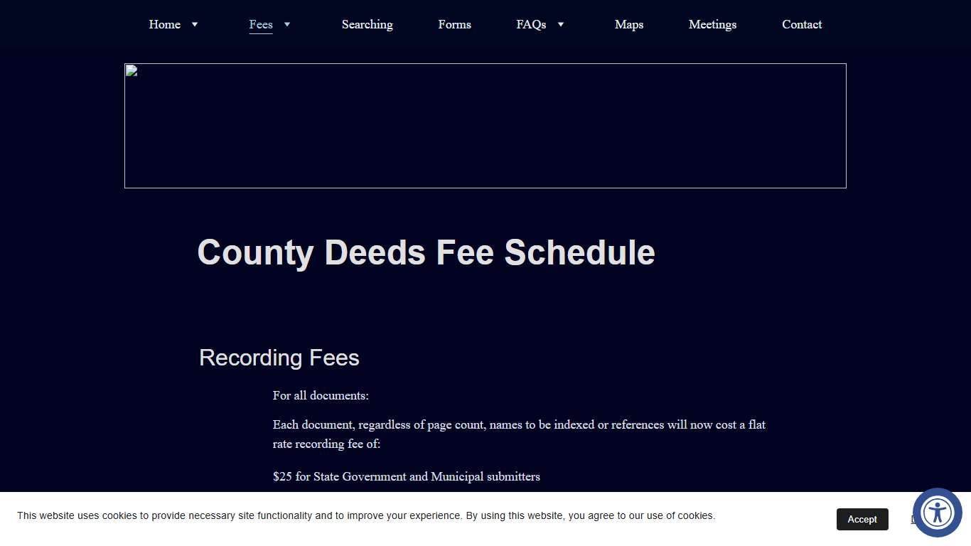 Fees Maine Registry of Deeds Association