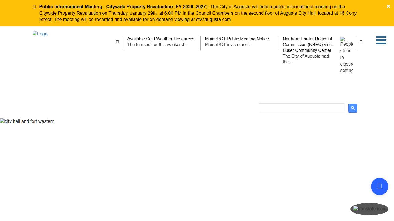 Welcome to Augusta, ME